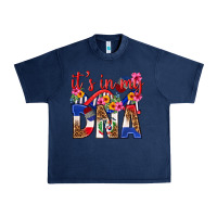 Its In My Dna Dominican Republic Urban Heavy Tee | Teevron