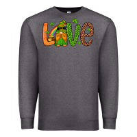 Charcoal Heather love gnome Premium Sweatshirt - Artiststas