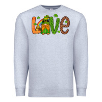 Heather Grey love gnome Premium Sweatshirt - Artiststas