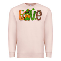 Pale Pink love gnome Premium Sweatshirt - Artiststas