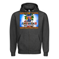 All American Girl Zipper Hoodie | Teevron