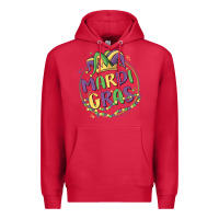 Cardinal mardi gras Premium Hoodie - MaliasSmallBusiness