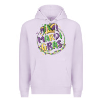 Lilac mardi gras Premium Hoodie - MaliasSmallBusiness