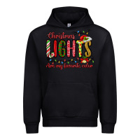 Black christmas lights are my favorite color Urban Hoodie - MaliasSmallBusiness