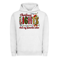 Christmas Lights Are My Favorite Color Urban Hoodie | Teevron