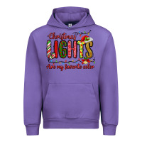 Tulip christmas lights are my favorite color Urban Hoodie - MaliasSmallBusiness