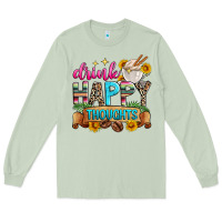 Matcha drink happy thoughts Long Sleeve Tee - Zillion Design Studio