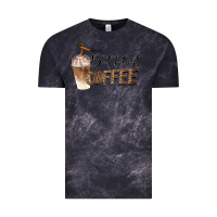 Cloud Black but first coffee Vintage Tee - BarkalooDesign