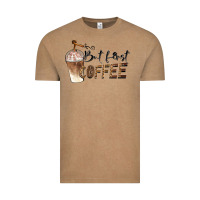 Vintage Coffee but first coffee Vintage Tee - BarkalooDesign