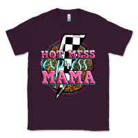 Plum hot mess express mama Classic Tee - Zillion Design Studio