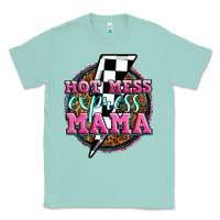 Seafoam hot mess express mama Classic Tee - Zillion Design Studio