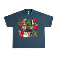 Midnight Navy family christmas crew 2024 Urban Heavy Tee - Zillion Design Studio