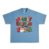 Pebble Blue family christmas crew 2024 Urban Heavy Tee - Zillion Design Studio