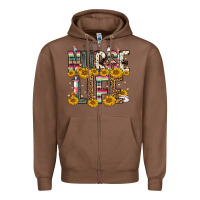 Chestnut nurse life Zipper Hoodie - FaDigitalArtStudio