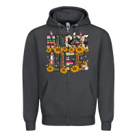 Smoke nurse life Zipper Hoodie - FaDigitalArtStudio