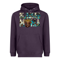 Plum blessed mama Heavyweight Hoodie - JahusDesignShop