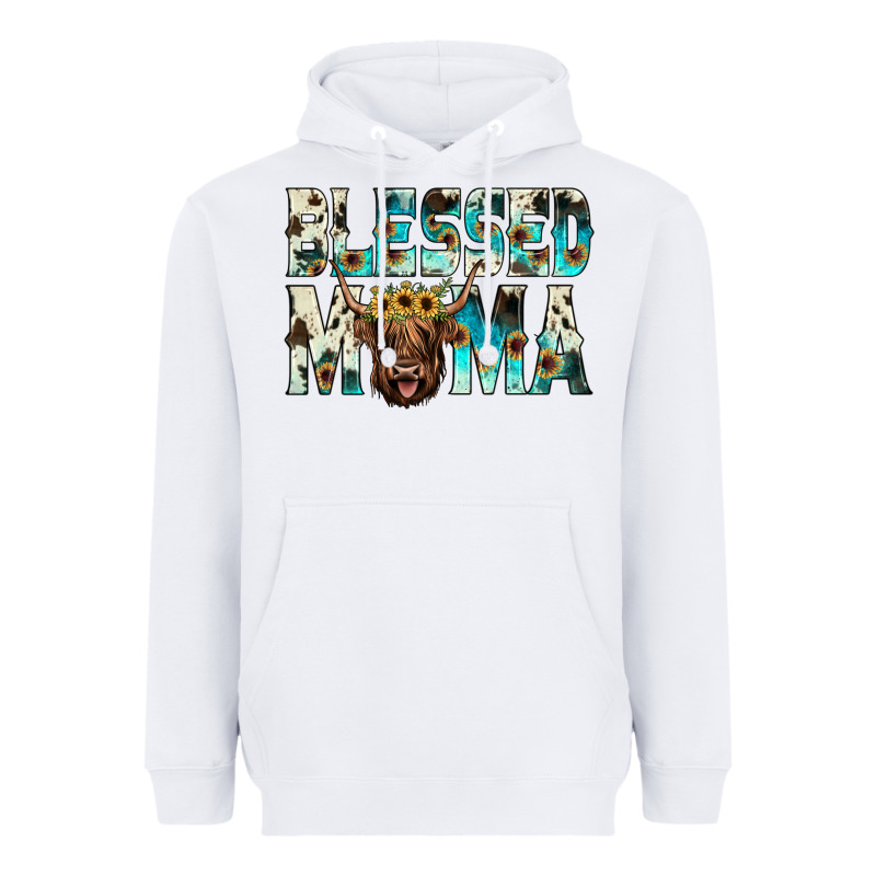 Blessed Mama Heavyweight Hoodie by JahusDesignShop | Teevron
