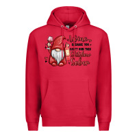 Cardinal wine because you cant run this shitshow sober Premium Hoodie - MaliasSmallBusiness
