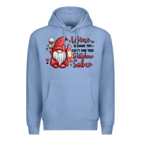 Wine Because You Cant Run This Shitshow Sober Premium Hoodie | Teevron