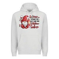 Dove Grey wine because you cant run this shitshow sober Premium Hoodie - MaliasSmallBusiness