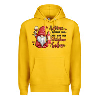 Lemon wine because you cant run this shitshow sober Premium Hoodie - MaliasSmallBusiness