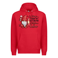 Red wine because you cant run this shitshow sober Premium Hoodie - MaliasSmallBusiness