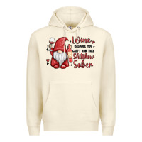 Sandshell wine because you cant run this shitshow sober Premium Hoodie - MaliasSmallBusiness