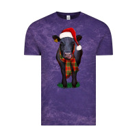 Cloud Purple black angus Vintage Tee - RanaPortraitStore