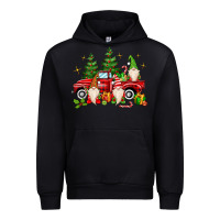 Black christmas gnomes truck Urban Hoodie - MaliasSmallBusiness