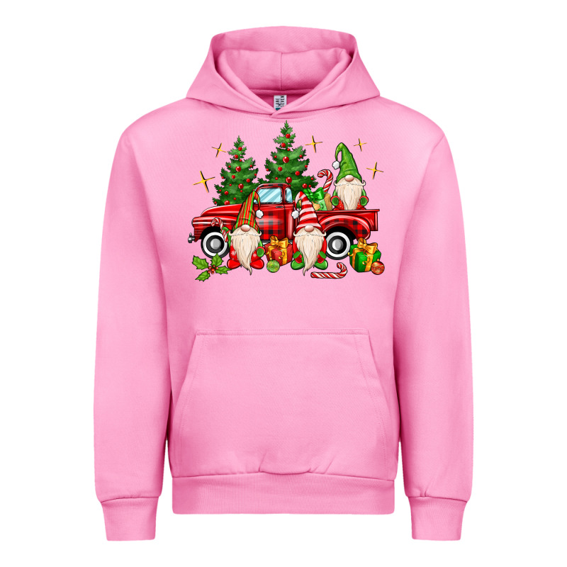 Christmas Gnomes Truck Urban Hoodie by MaliasSmallBusiness | Teevron
