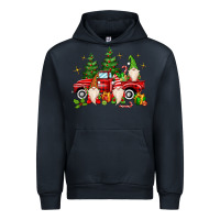 Navy christmas gnomes truck Urban Hoodie - MaliasSmallBusiness