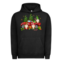 Pigment Black christmas gnomes truck Urban Hoodie - MaliasSmallBusiness