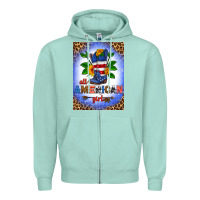 Seafoam all american girl air freshener Zipper Hoodie - HRA Design Shop
