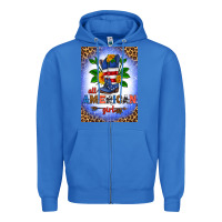 True Royal all american girl air freshener Zipper Hoodie - HRA Design Shop