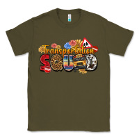 Army Green transportation squad Classic Tee - texasbilliewilder