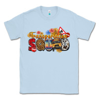 Dusty Blue transportation squad Classic Tee - texasbilliewilder