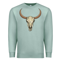 Seafoam bull skull Premium Sweatshirt - AdoDesignShop