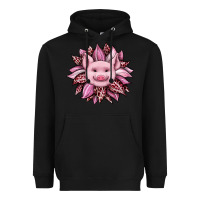 Black sunflower leopard Heavyweight Hoodie - JahusDesignShop