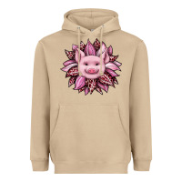 Mushroom sunflower leopard Heavyweight Hoodie - JahusDesignShop