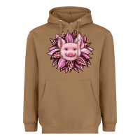 Toasted Coconut sunflower leopard Heavyweight Hoodie - JahusDesignShop