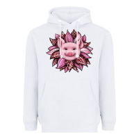 White sunflower leopard Heavyweight Hoodie - JahusDesignShop