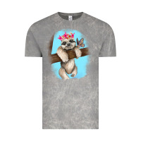 Cloud Rock baby sloth Vintage Tee - RanaPortraitStore