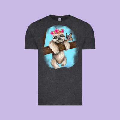 Vintage Tee baby sloth