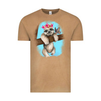 Vintage Camel baby sloth Vintage Tee - RanaPortraitStore