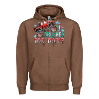 Chestnut i crushed 100 days Zipper Hoodie - RacoonDesign