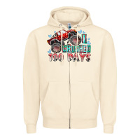 Sandshell i crushed 100 days Zipper Hoodie - RacoonDesign