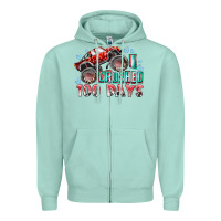 Seafoam i crushed 100 days Zipper Hoodie - RacoonDesign