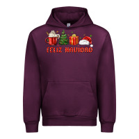 Mauve Wine feliz navidad Urban Hoodie - MaliasSmallBusiness