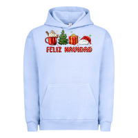 Pigment Grape Ice feliz navidad Urban Hoodie - MaliasSmallBusiness