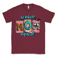 Burgundy senior mom squad Classic Tee - Zillion Design Studio